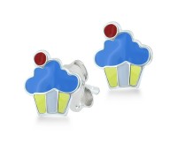 Kids Stud Earring Cup Cake STE-305